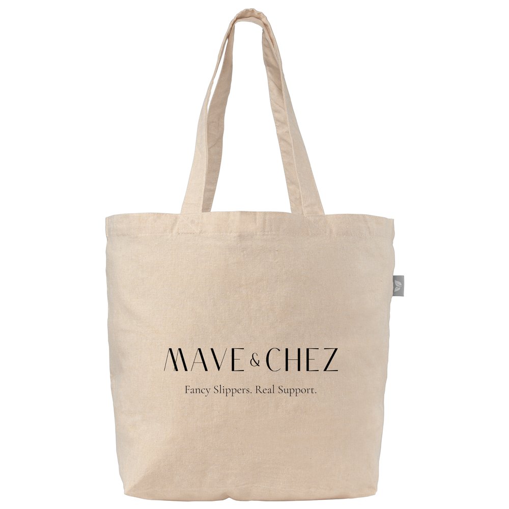 Mave &amp; Chez Canvas Tote Bag